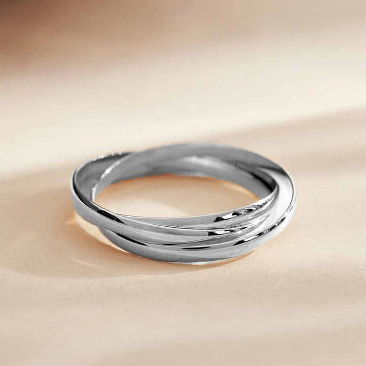 Bague Trielle Léna | Or Blanc