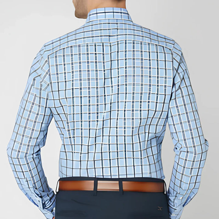 Chemise à Carreaux Raffinée
