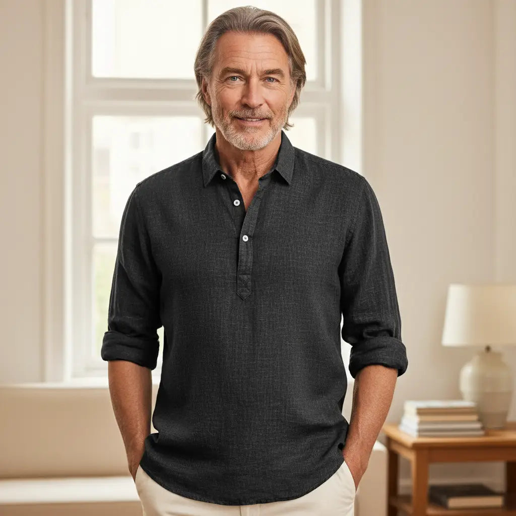 Chemise classique en coton Sabbio