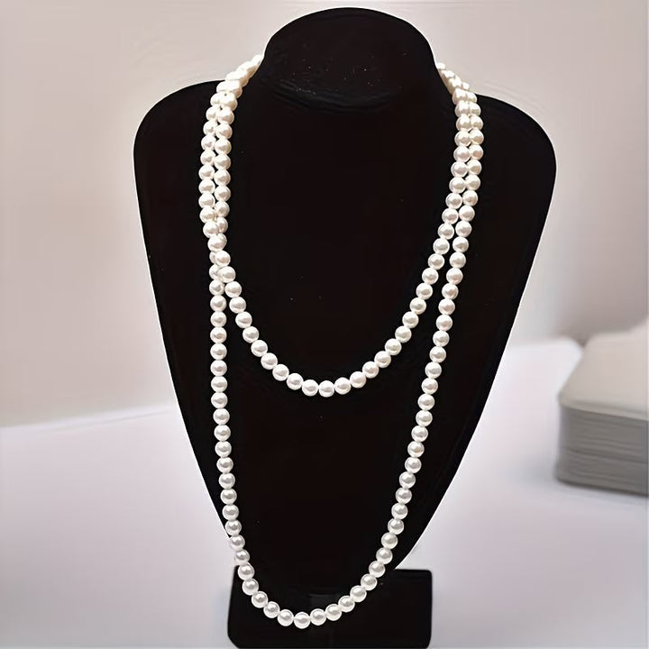 Collier Double Perle Intemporel