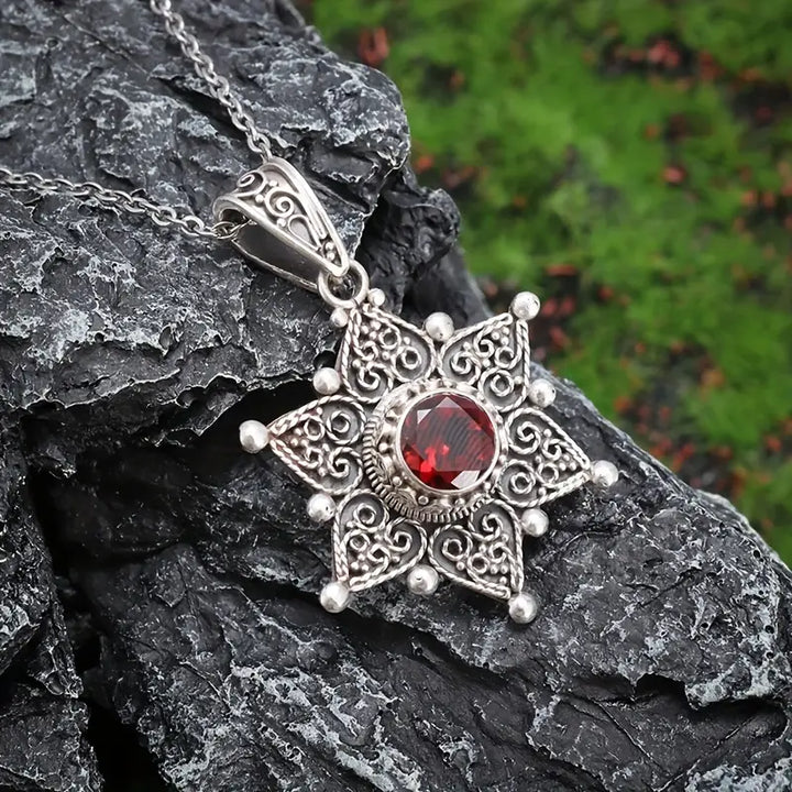 Collier Jessindra Carmalyth | Or Blanc