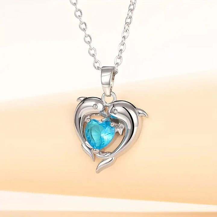 Collier Jumeaux Oceanheart | Or Blanc