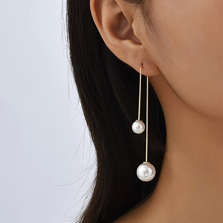 Boucles d'oreilles Statement Perle Radieuse