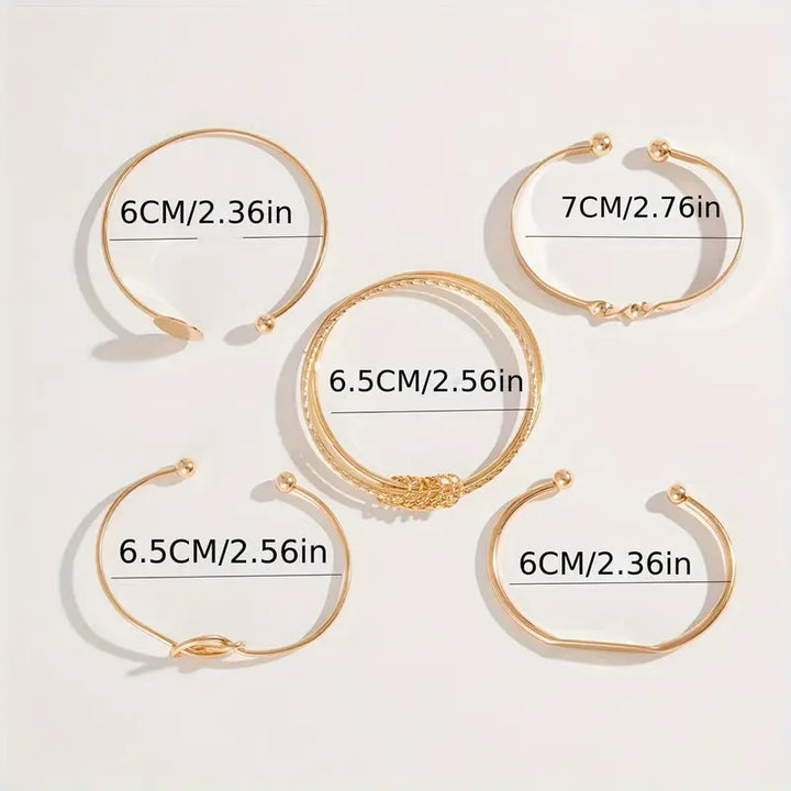 Bracelet Éléganse Noué | Or