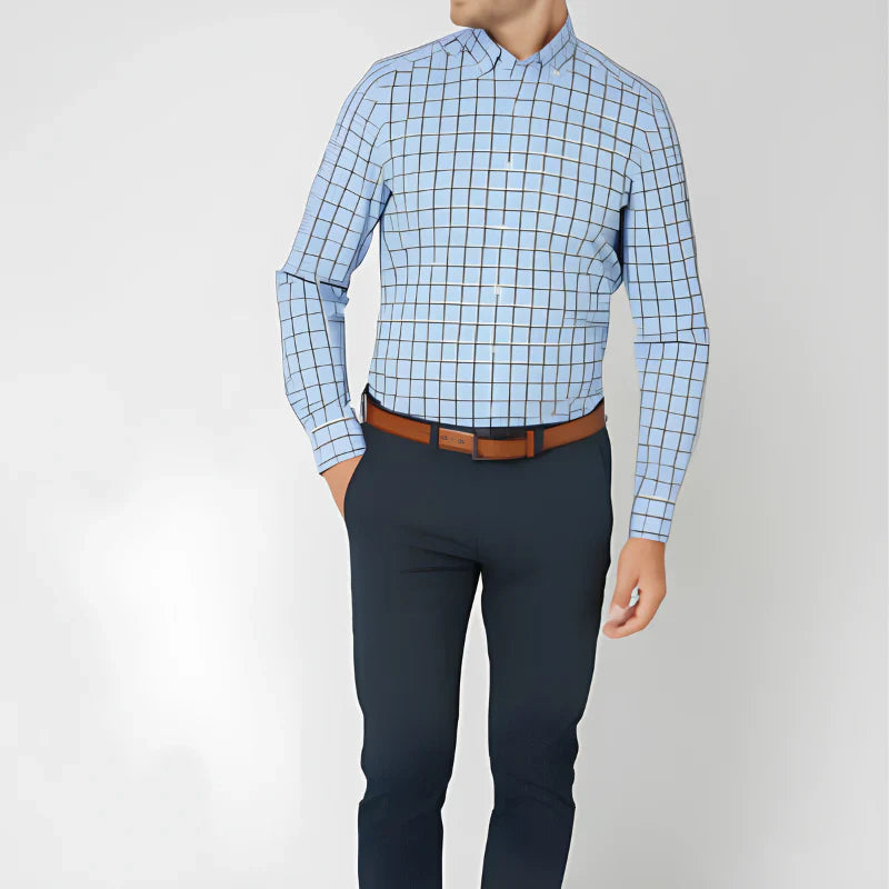 Chemise à Carreaux Raffinée