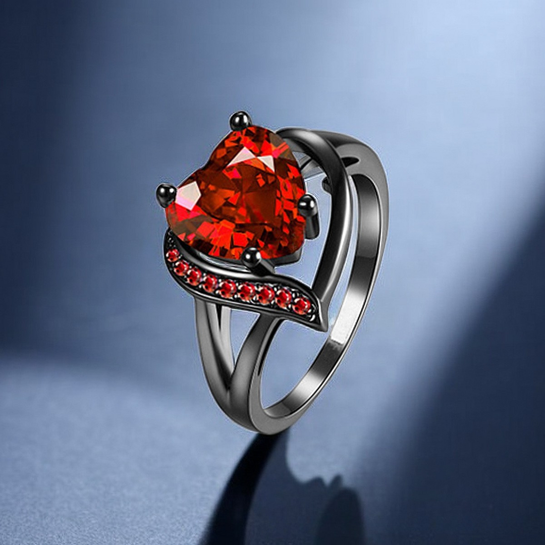 Bague Calindra Rosethorne | Or Blanc