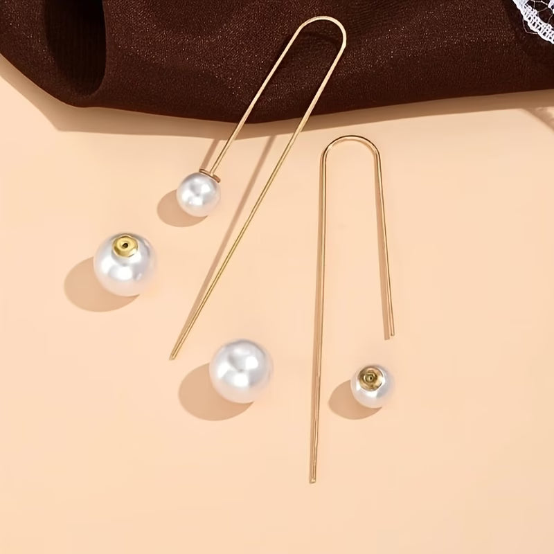 Boucles d'oreilles Statement Perle Radieuse