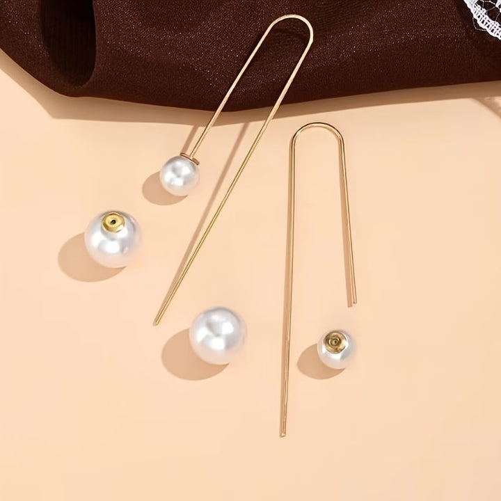 Boucles d'oreilles Statement Perle Radieuse