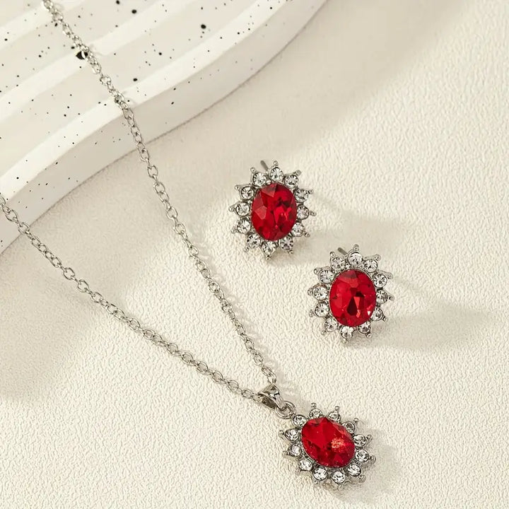 Ensemble de Bijoux Katya Ruberyn | Or Blanc