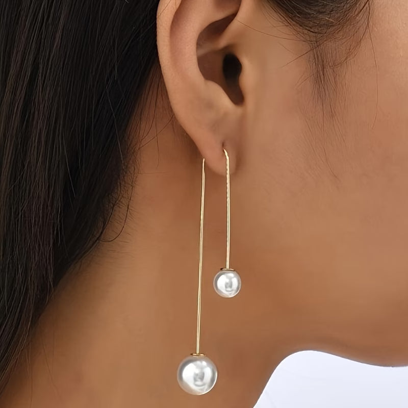 Boucles d'oreilles Statement Perle Radieuse