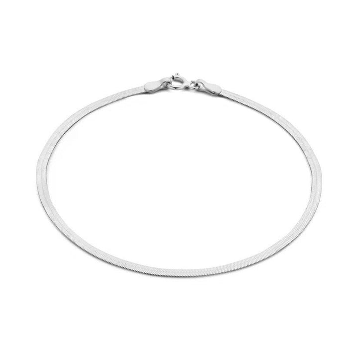 Bracelet Serpent Soleil | Or Blanc