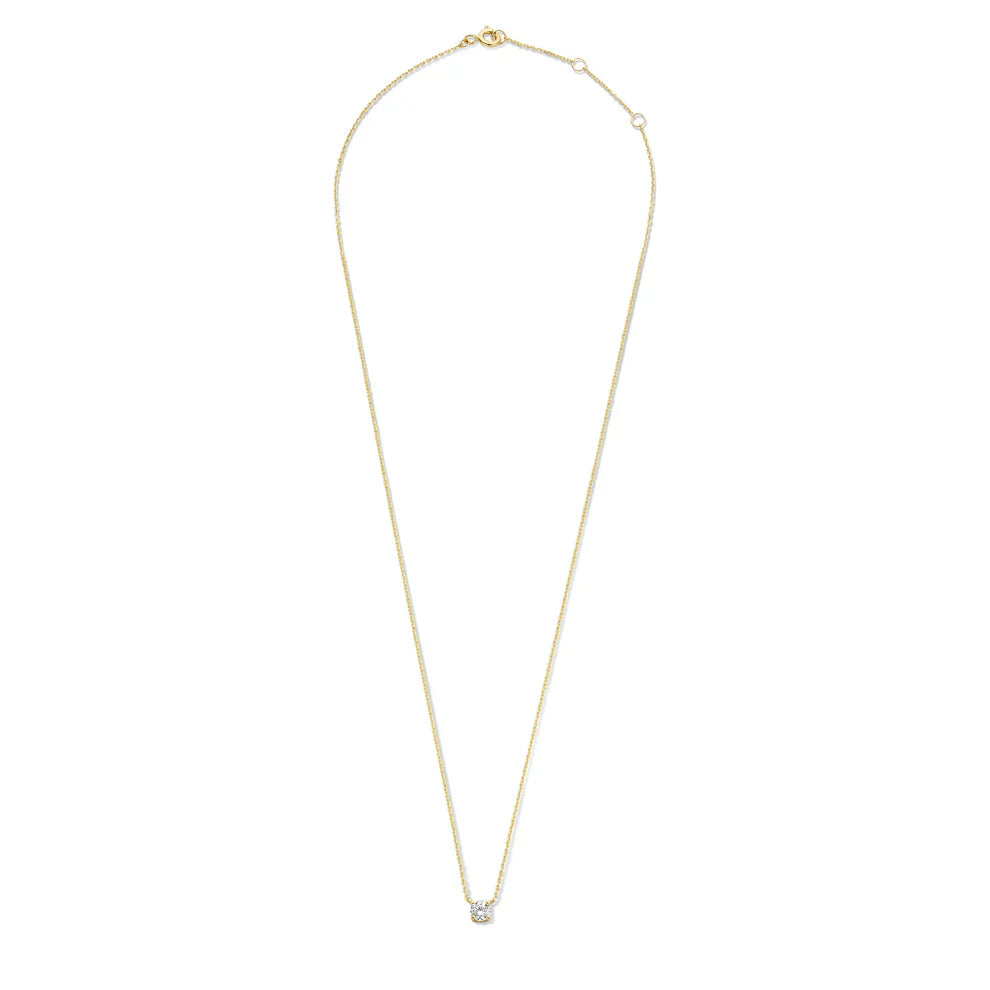 Collier en Pierre Moissanite Cléa | Or