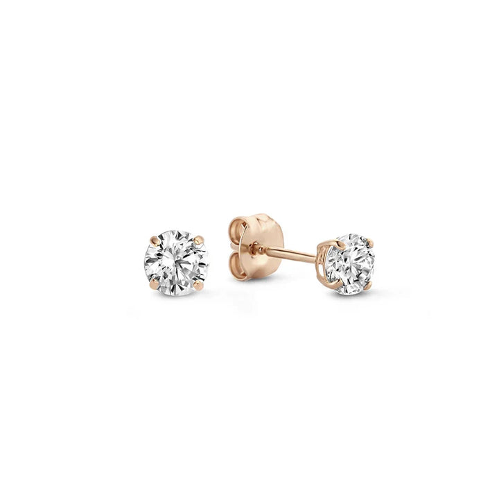 Boucles d'oreilles en pierre Larmes de Lune | Or