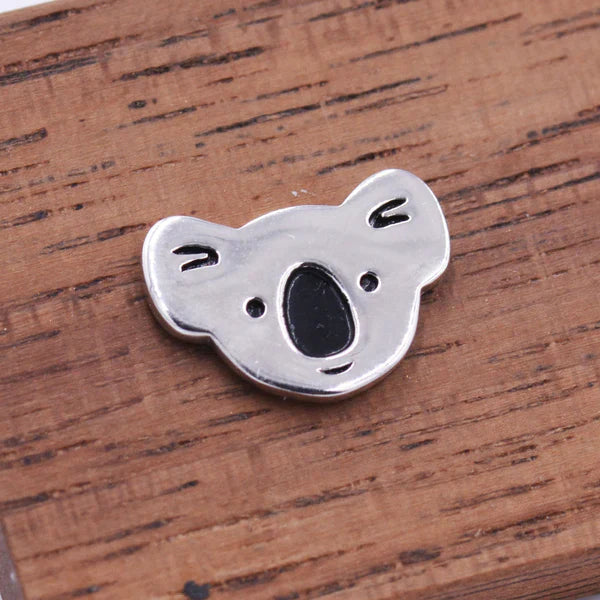Boucles d'oreilles en argent sterling en forme de koala