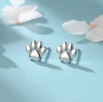 Petits Boucles d'Oreilles en Forme de Patte