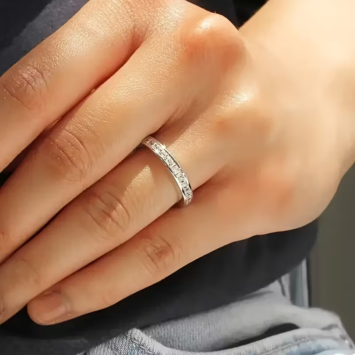 Bague de fiançailles simple