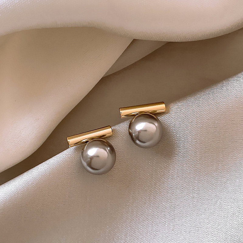 Boucles d'oreilles en perles profondes