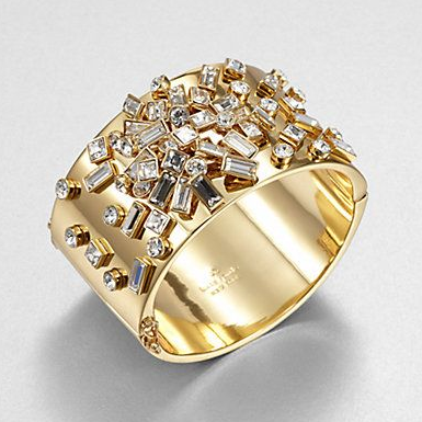 Bague en Zirconia Incrustée d'Or Vintage