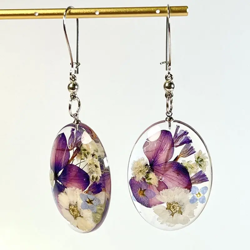 Boucles d'oreilles en cristal vintage