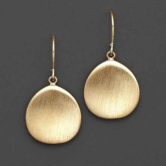 Boucles d'oreilles en plaqué or vintage