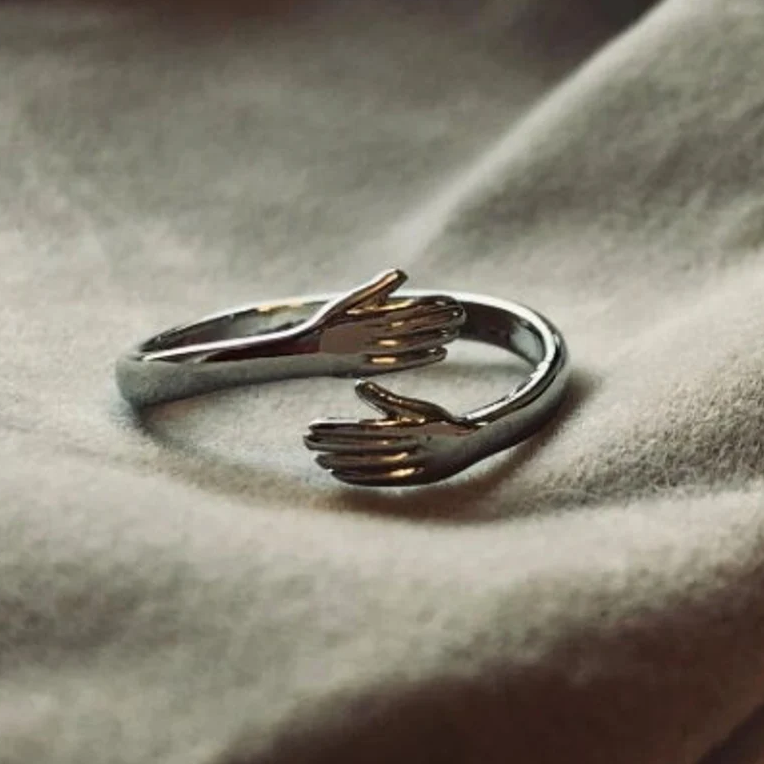 Bague Ouverte Vintage Hug
