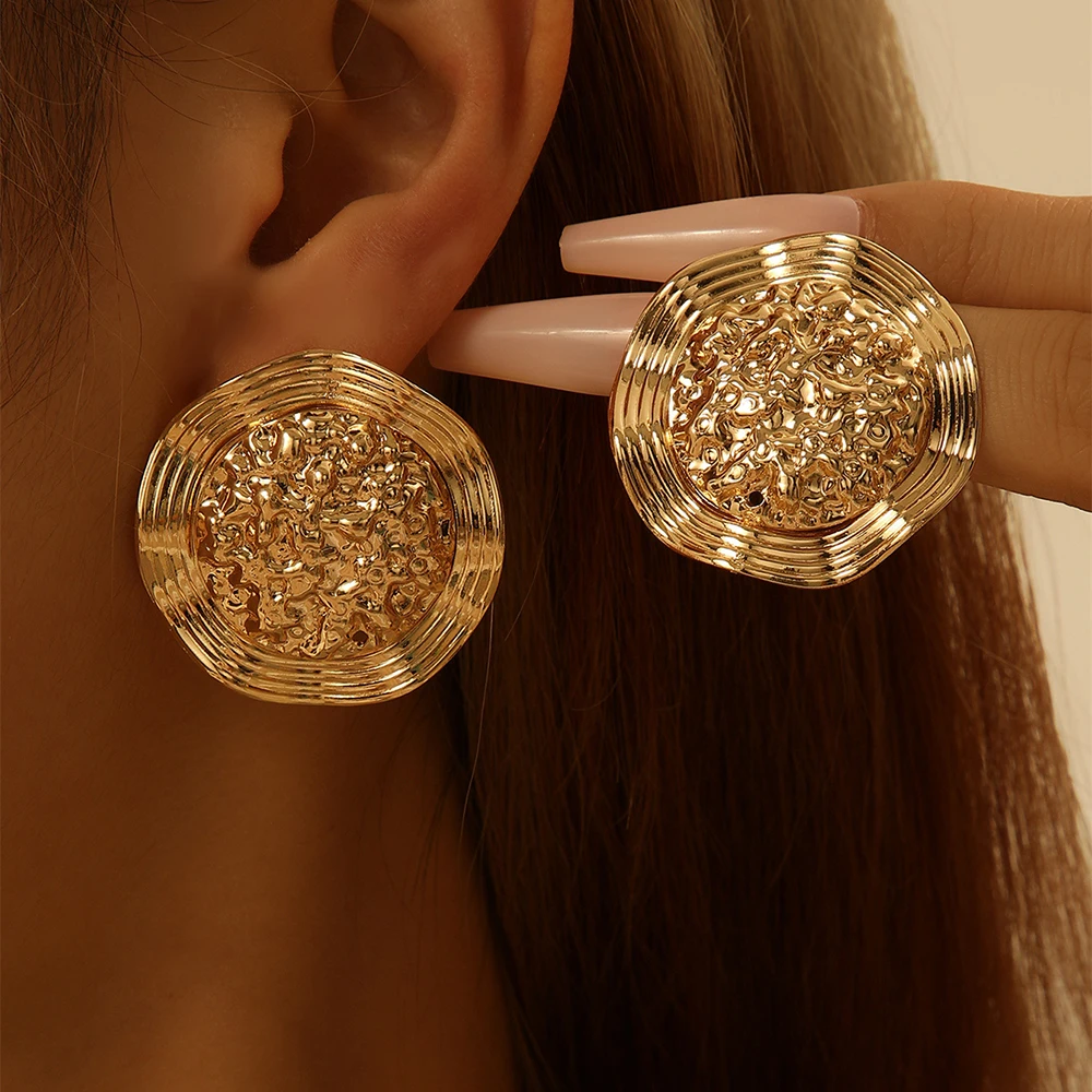 Boucles d'oreilles en or élégantes