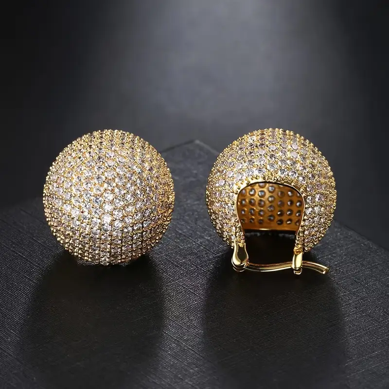 Boucles d'oreilles en or Bright Basket