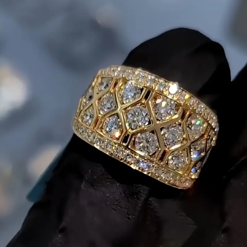 Bague en Or Éclatant