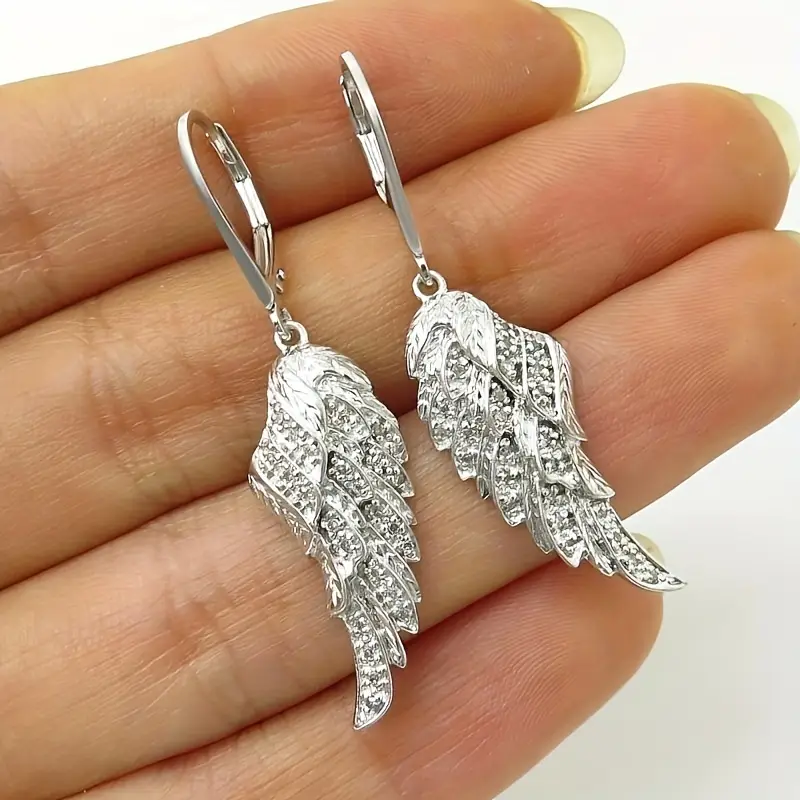 Boucles d'oreilles en argent Bright Wings