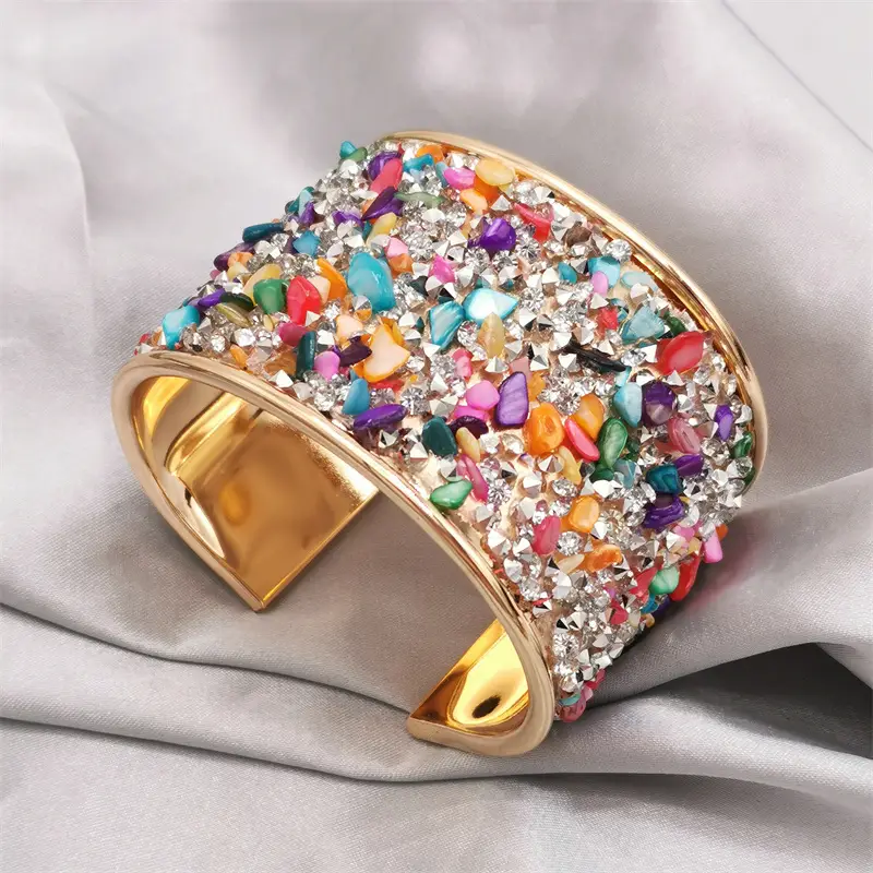 Bracelet Doré Coloré