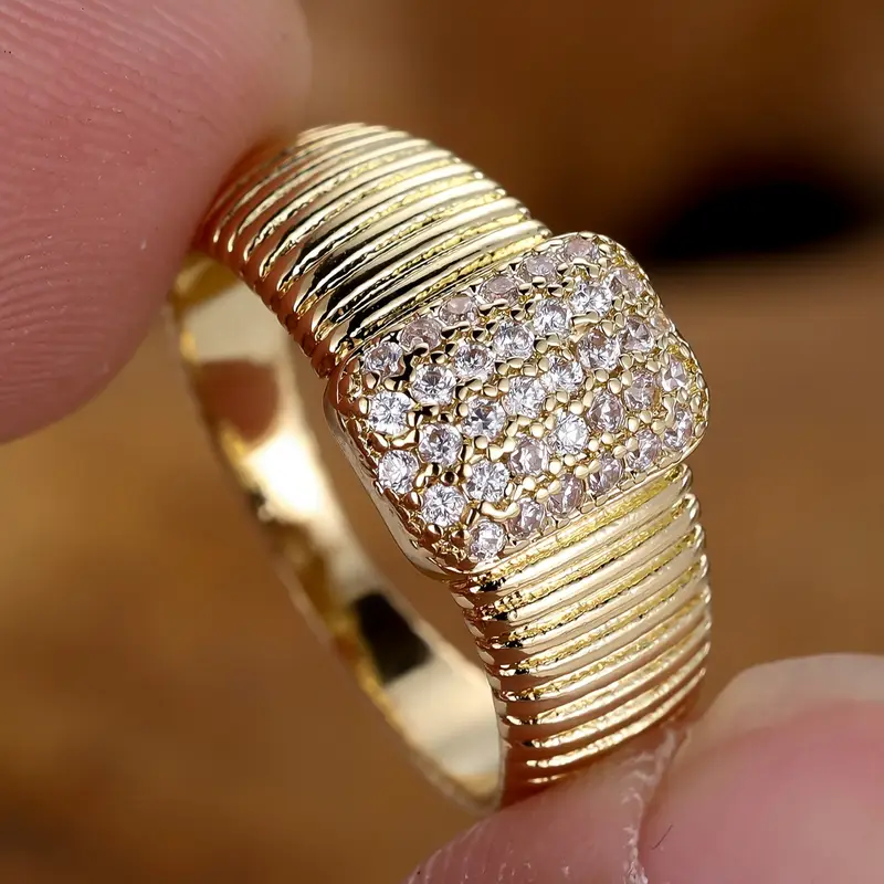 Bague en Or Étincelante