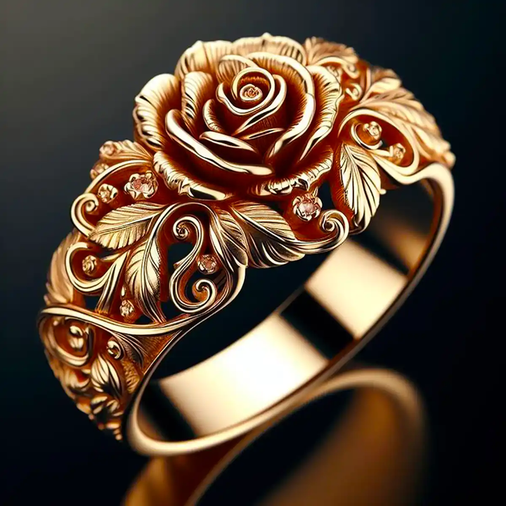 Bague Fleur d'Or