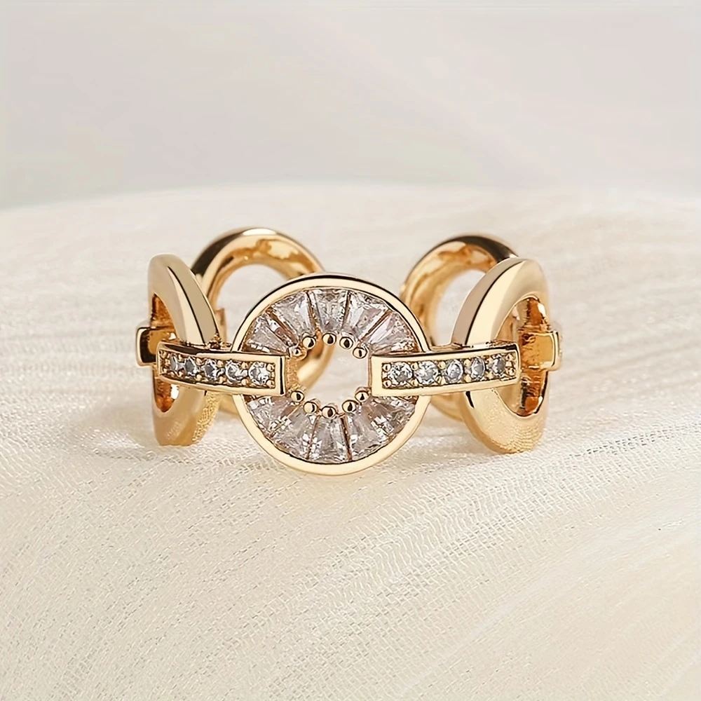 Bague Chaîne Empereur en Or