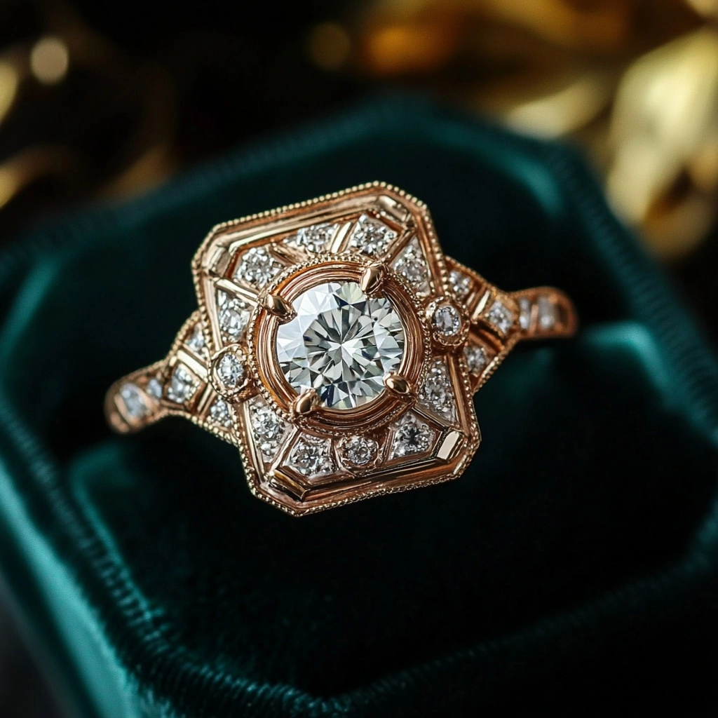 Bague en Or de la Tribu Cristalline