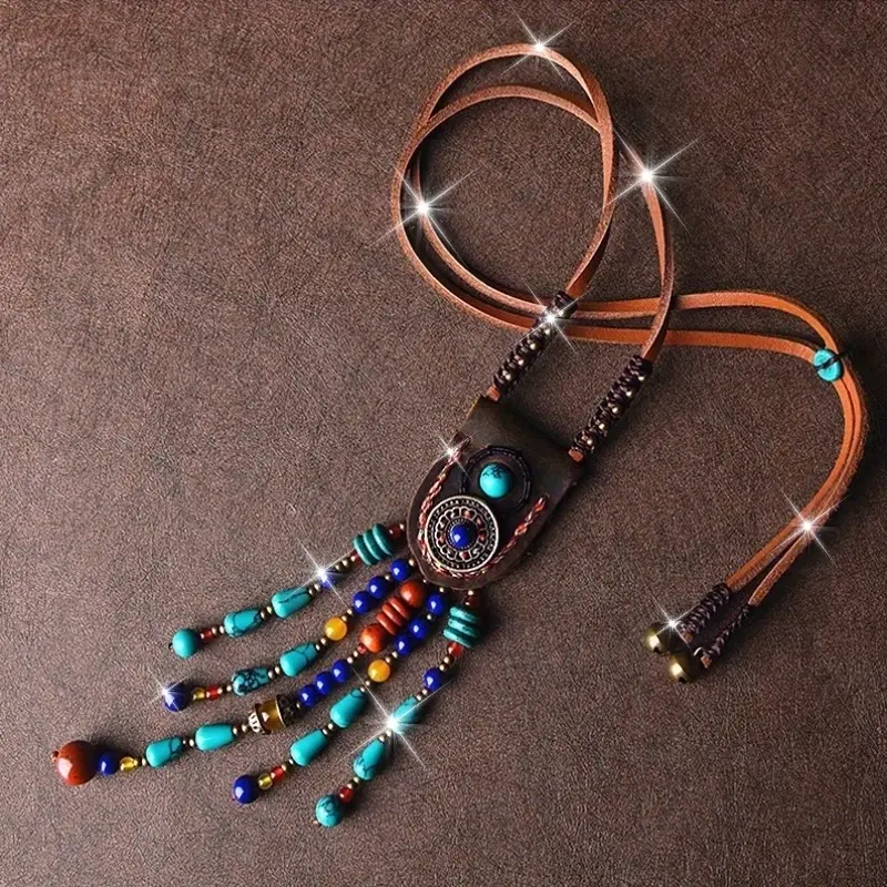 Collier de Pierres Tribales