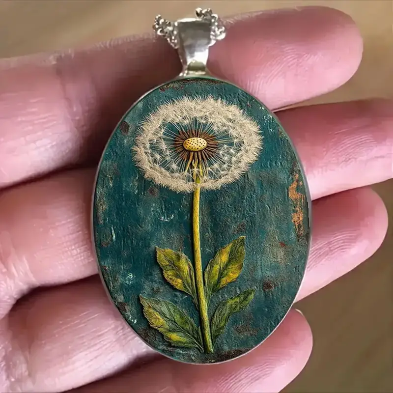 Collier Pissenlit Réaliste