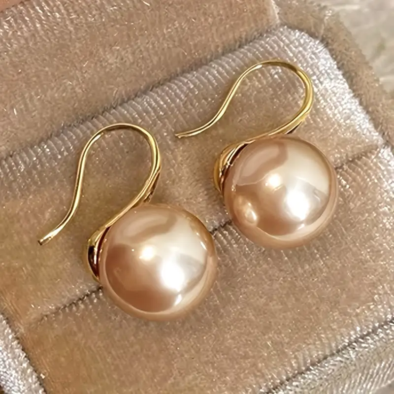 Boucles d'oreilles en perles roses