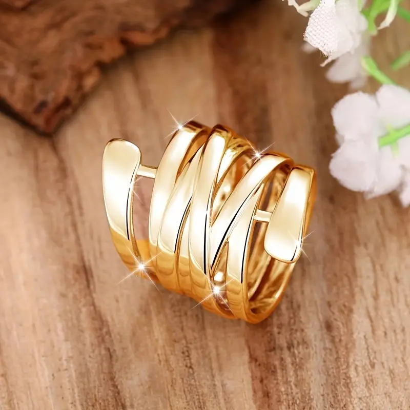 Bague en Or Superposée