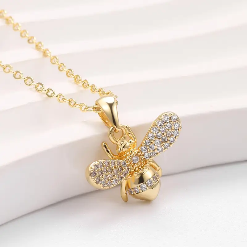 Bague Dorée Bee Bright