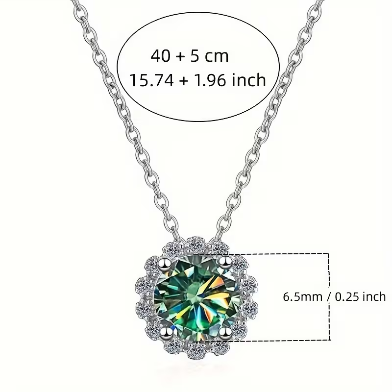 Collier Rond Géométrique en Agate Mousse