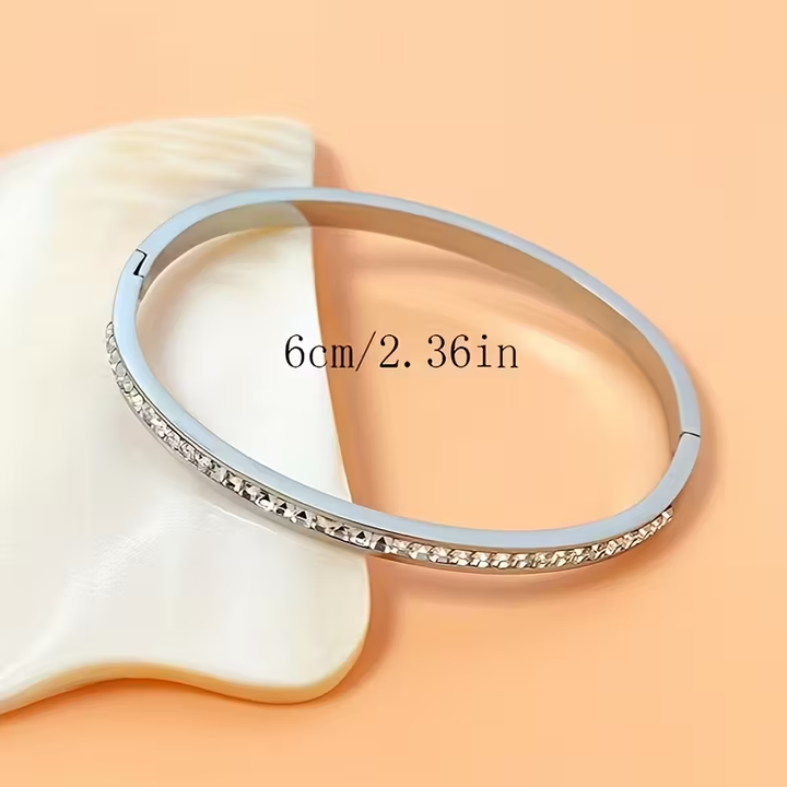 Bracelet Argenté Brillant