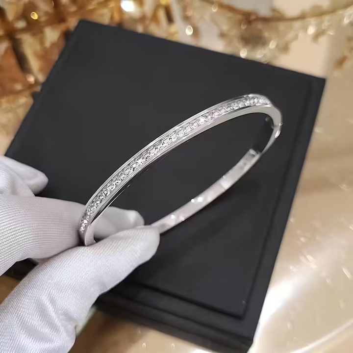 Bracelet Argenté Brillant