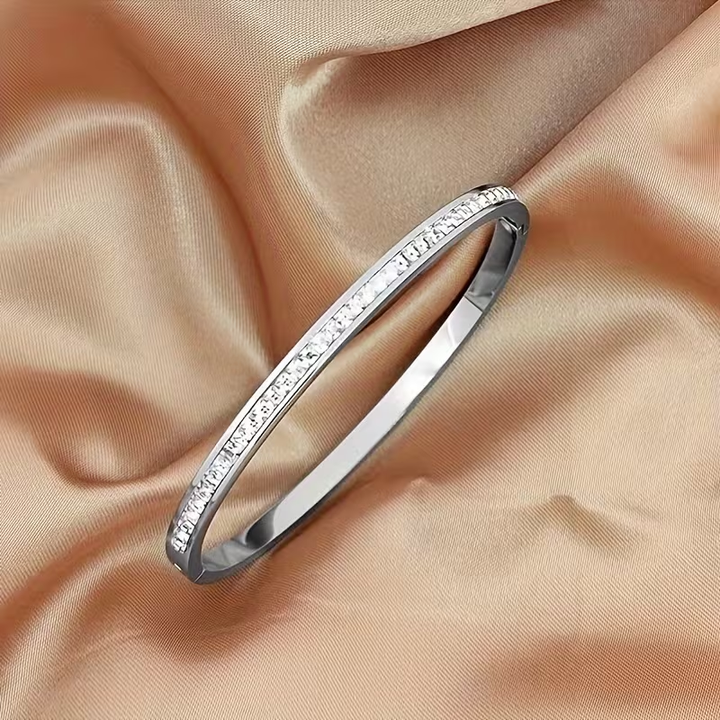 Bracelet Argenté Brillant