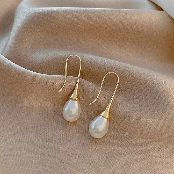Boucles d'oreilles Élégance Classique en Perles