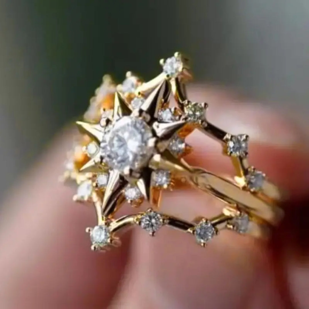 Bague en Or Brillant Starlight