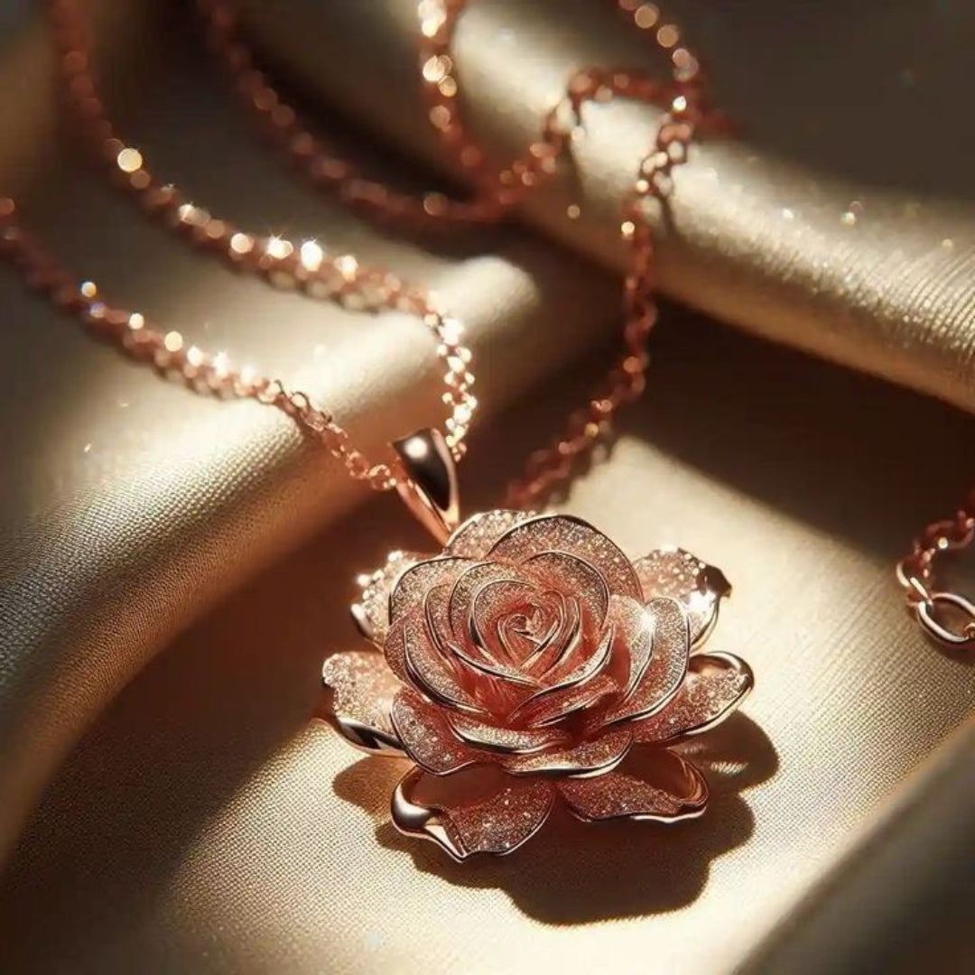 Collier Rose Éclatante