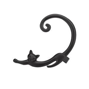 Boucles d'oreilles en argent de luxe pour chat