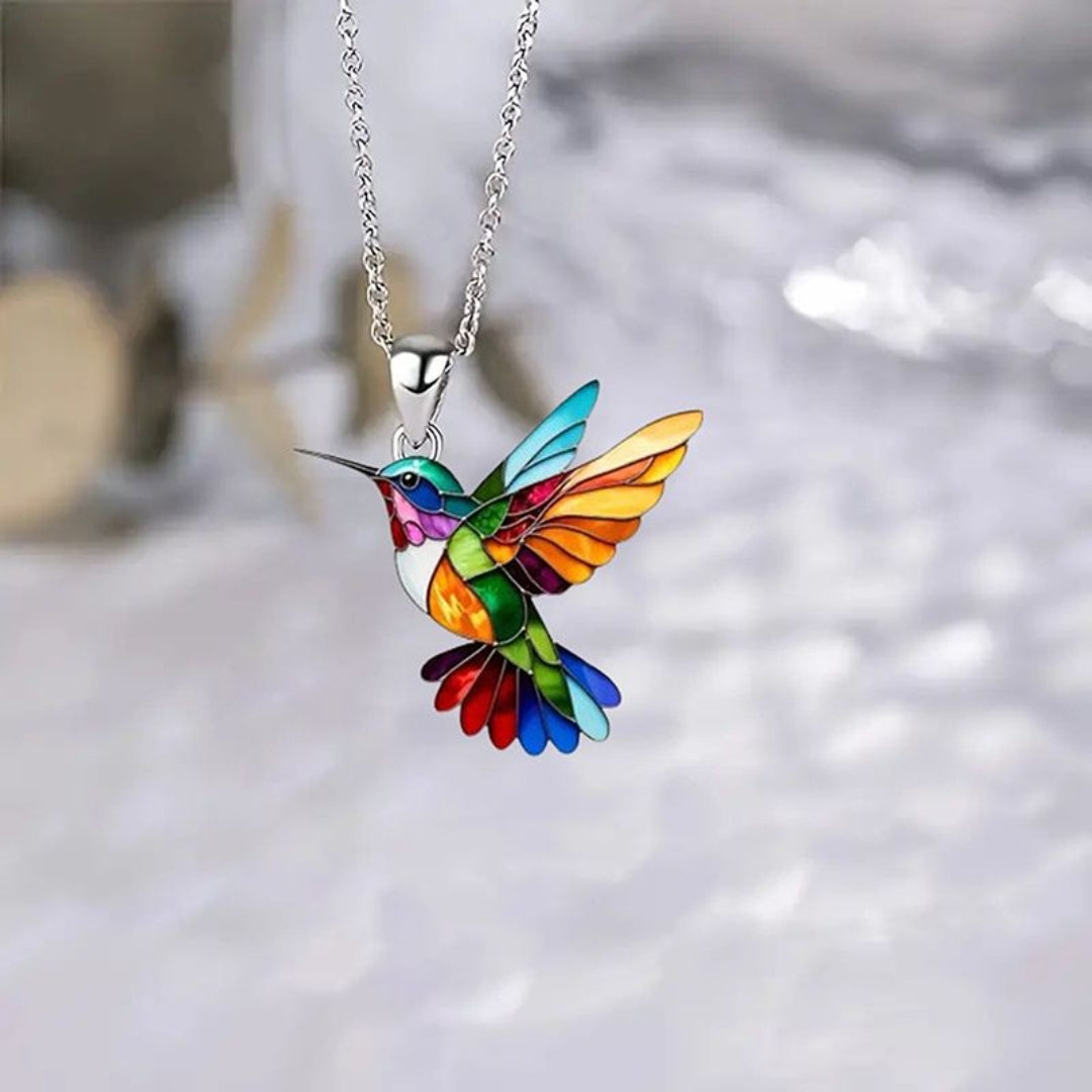 Collier de Colibri Coloré